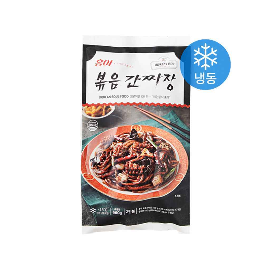 HONGYA JJAJANG WITH ROASTED BLACK BEAN FLAVORED SAUCE 960g